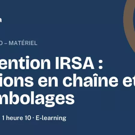 Formation Convention IRSA : collisions en chaîne et carambolages, 1 heure 10