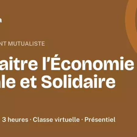 Formation Connaitre l’Économie Sociale et Solidaire, 3 heures