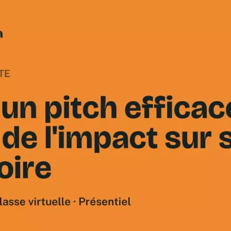 Formation Faire un pitch efficace et avoir de l'impact sur son auditoire Formation Faire un pitch efficace et avoir de l'impact sur son auditoire, 3 heures 30